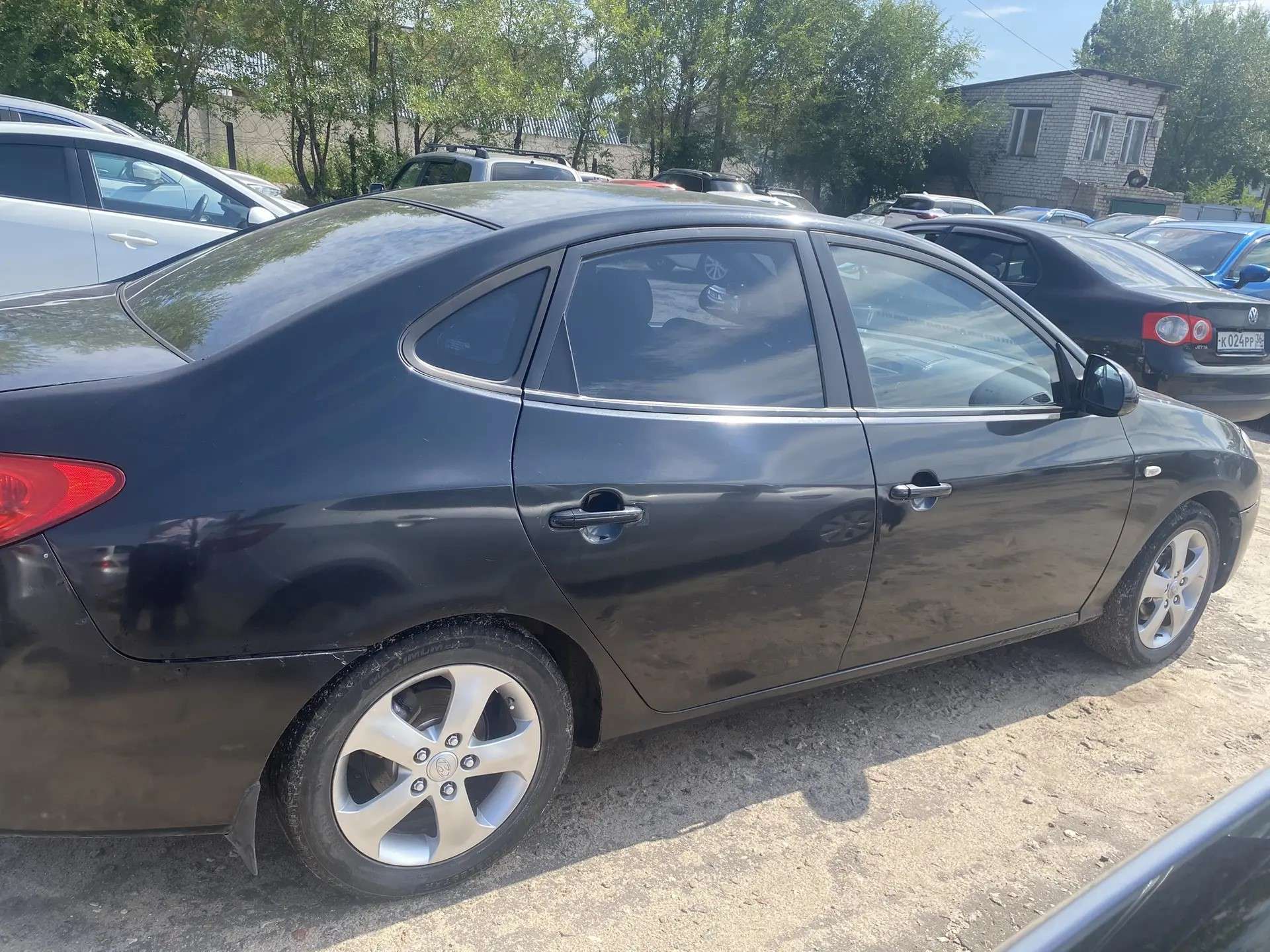 Hyundai Elantra, 2008 — Снаружи