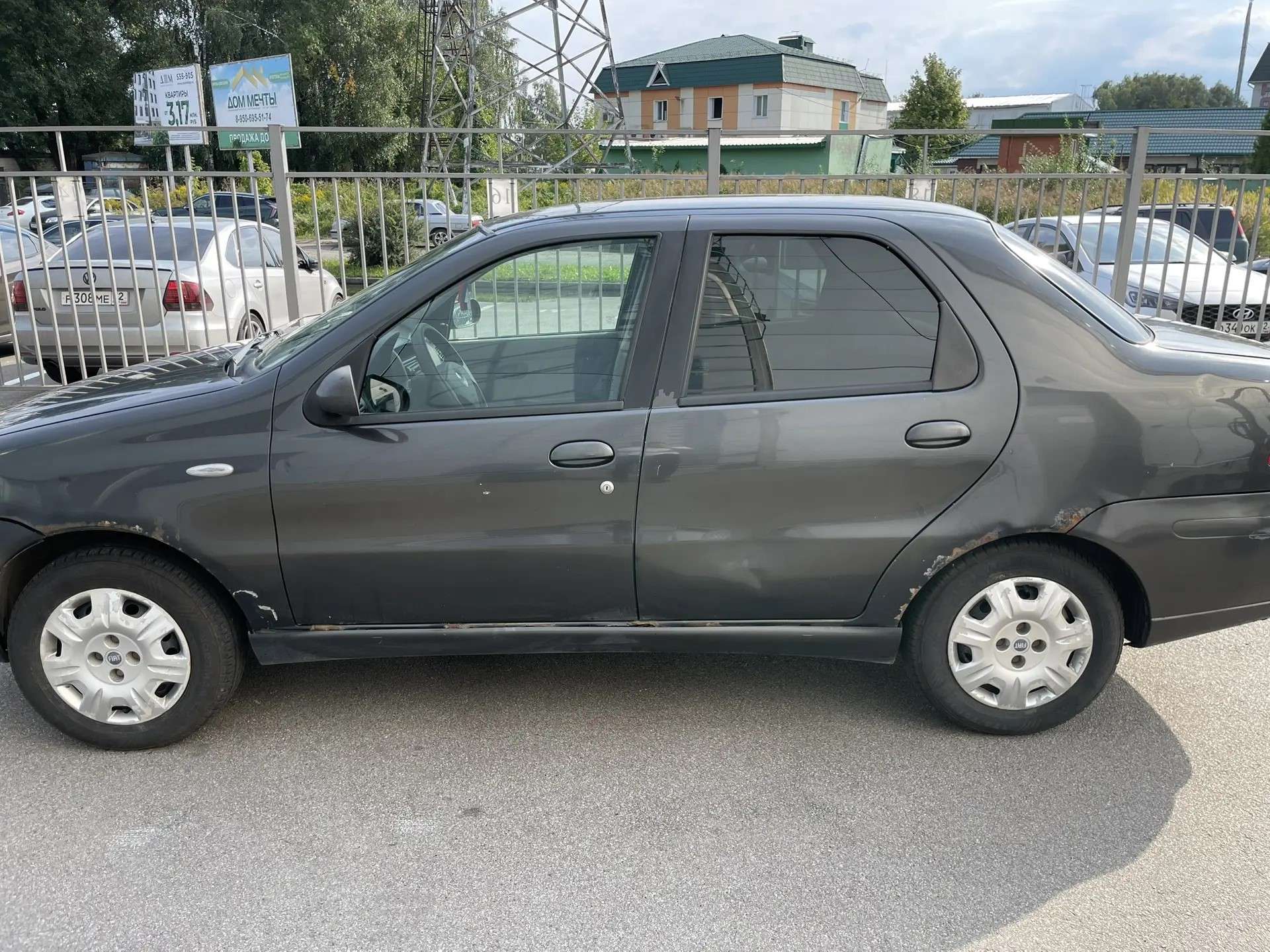 Fiat Albea, 2008 — Снаружи