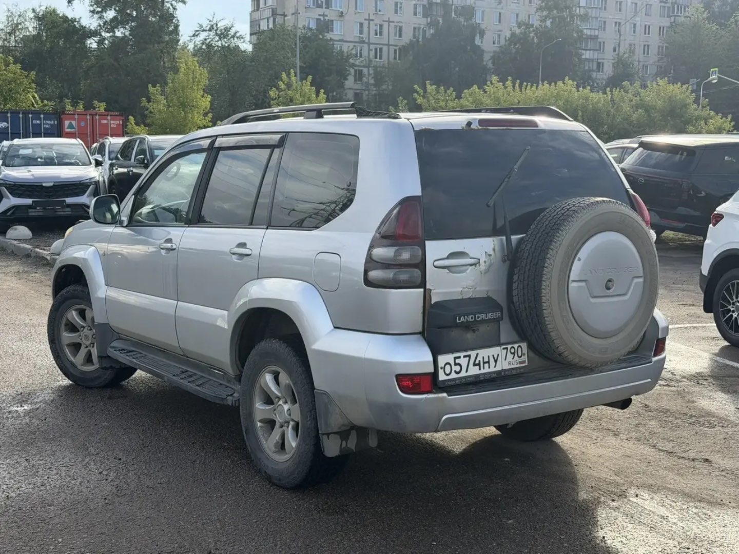 Toyota Land Cruiser, 2008 — Снаружи