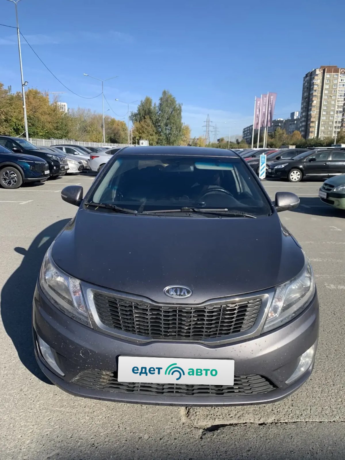 Kia Rio, 2012 — Снаружи