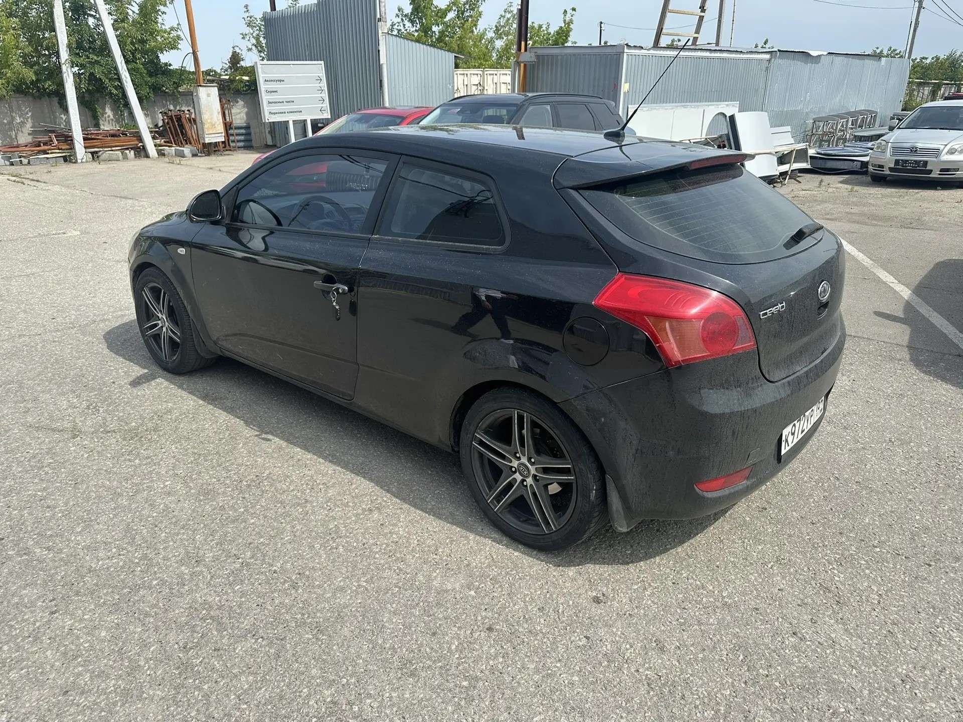 Kia Ceed, 2008 — Снаружи