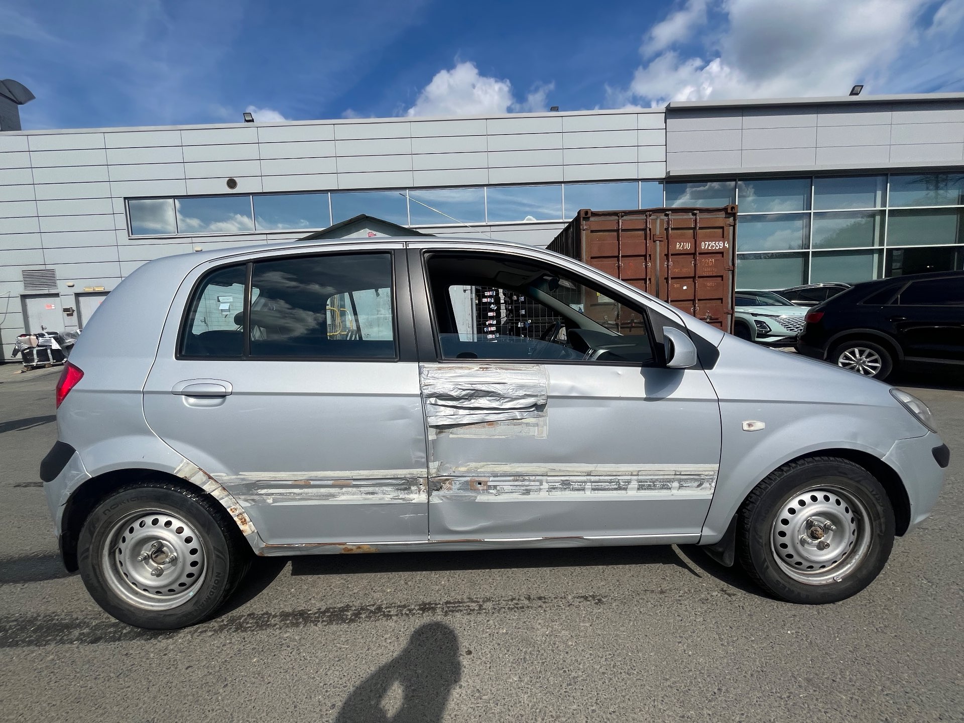 Hyundai Getz, 2007 — Снаружи