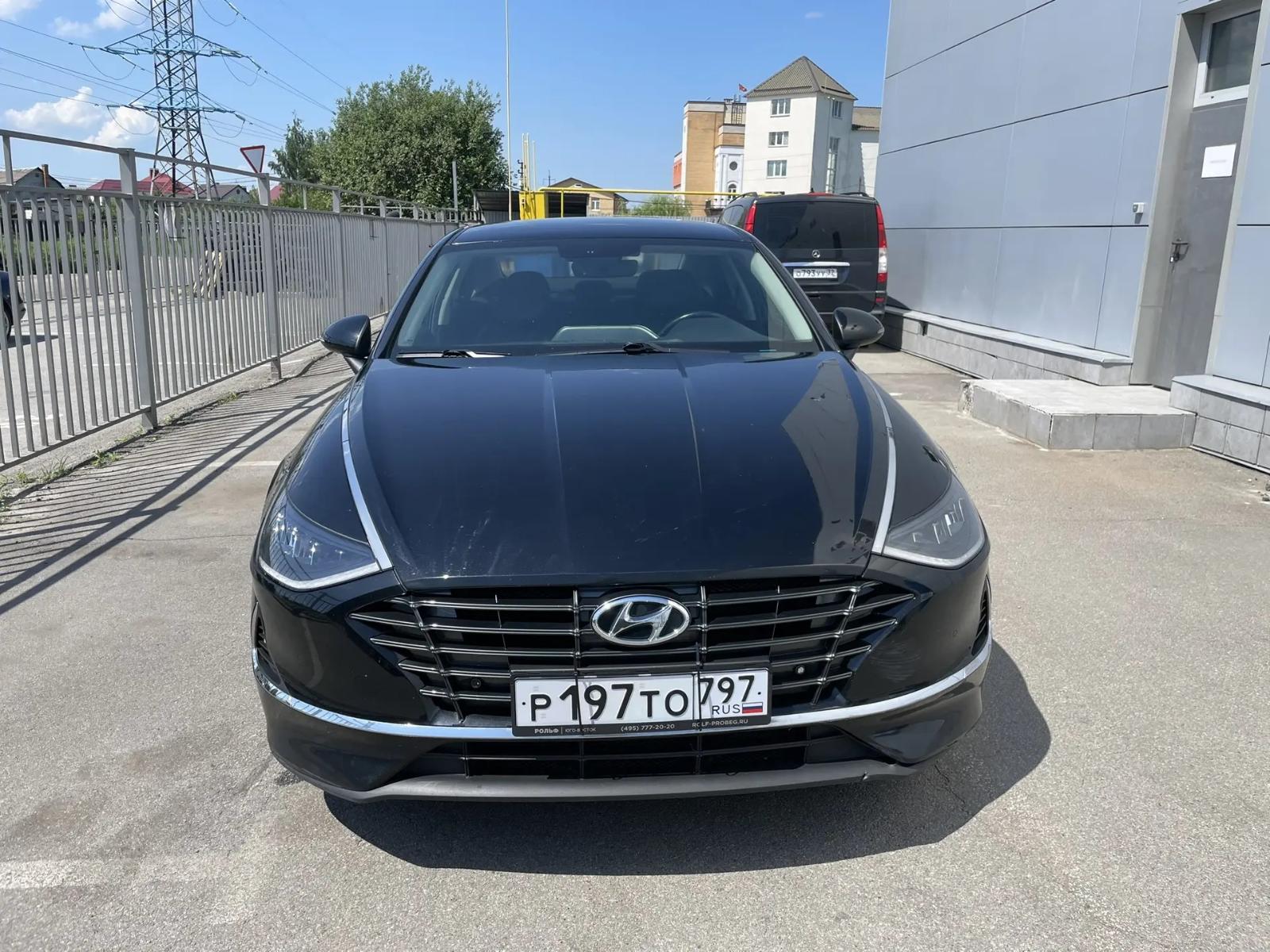 Hyundai Sonata, 2020 — Снаружи
