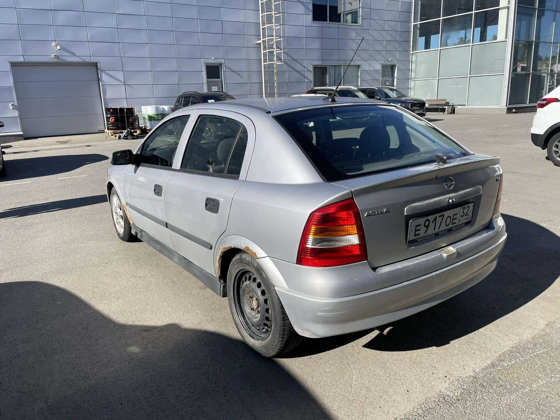 Opel Astra, 2002 — Снаружи