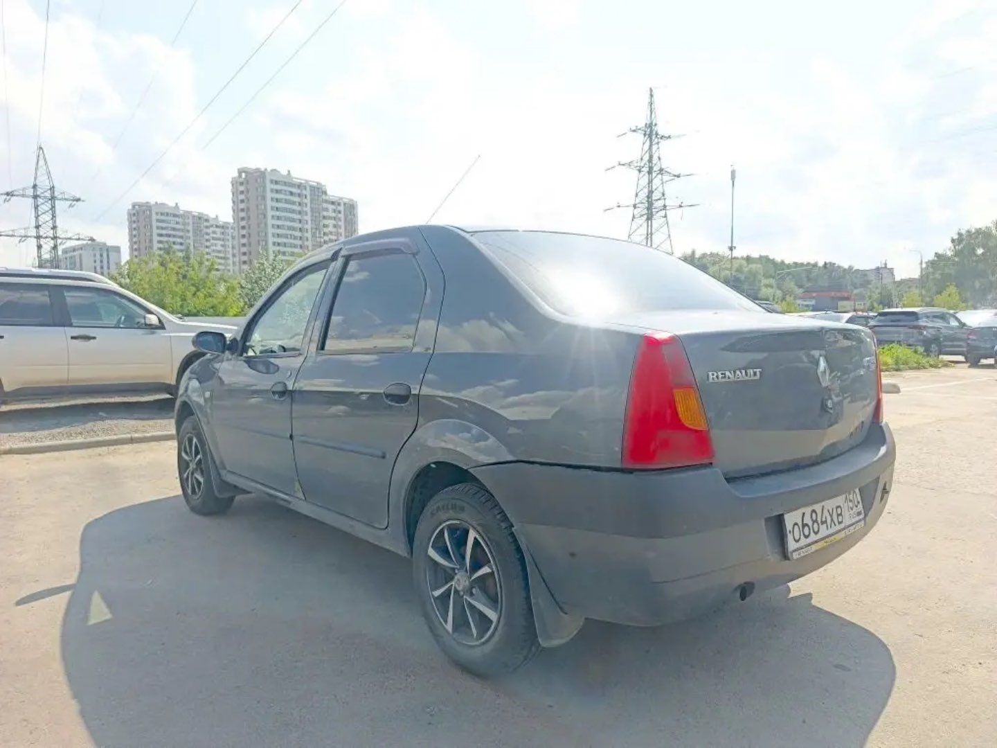 Renault Logan, 2009 — Снаружи