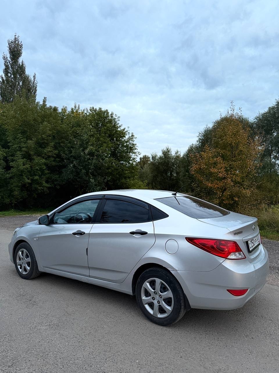 Hyundai Solaris, 2012 — Снаружи
