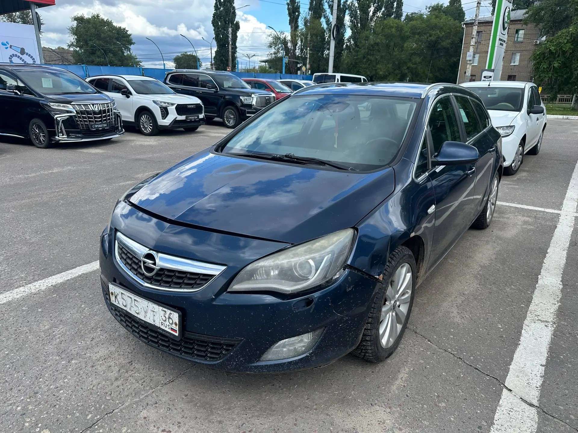 Opel Astra, 2012 — Снаружи