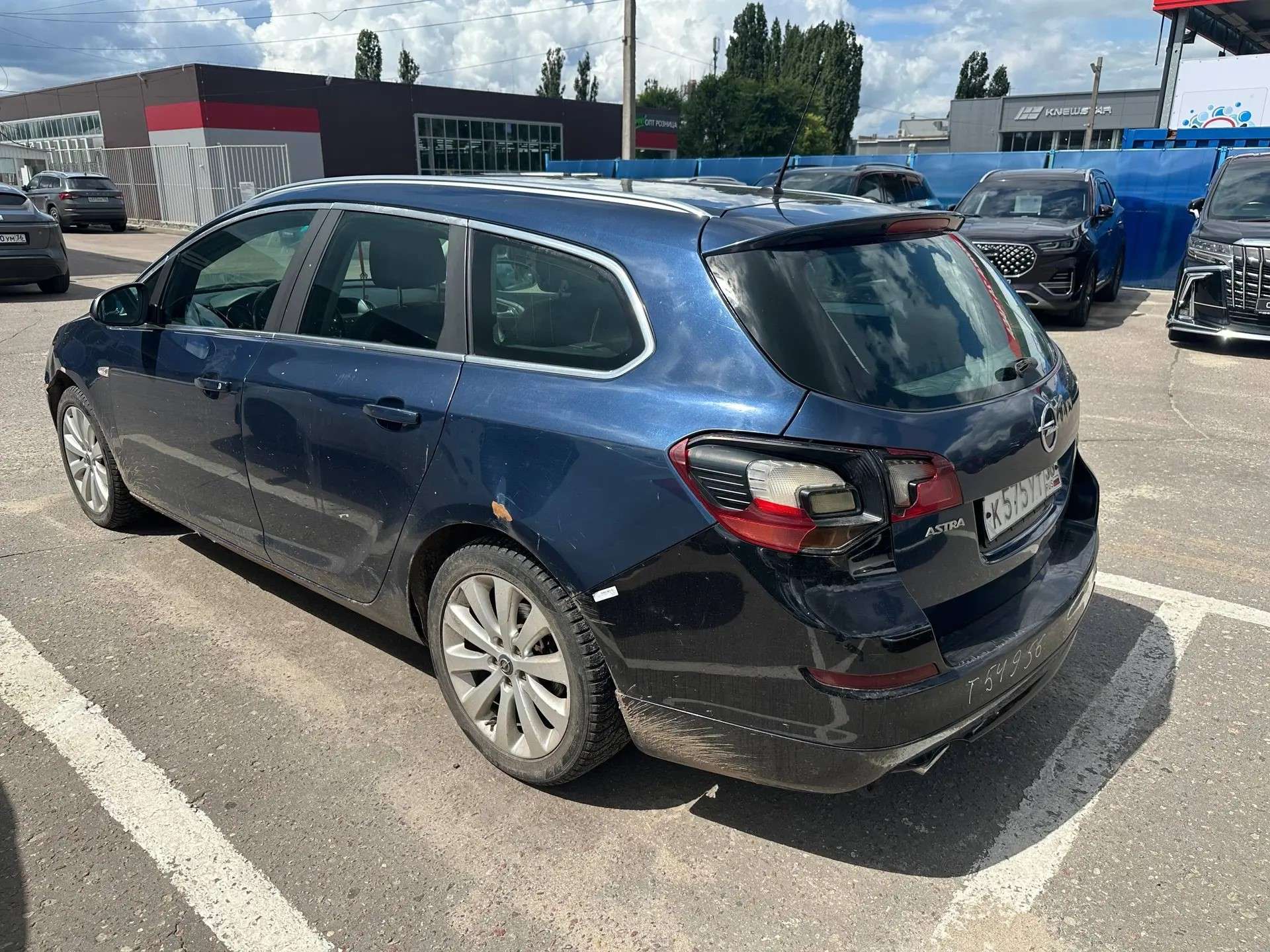 Opel Astra, 2012 — Снаружи