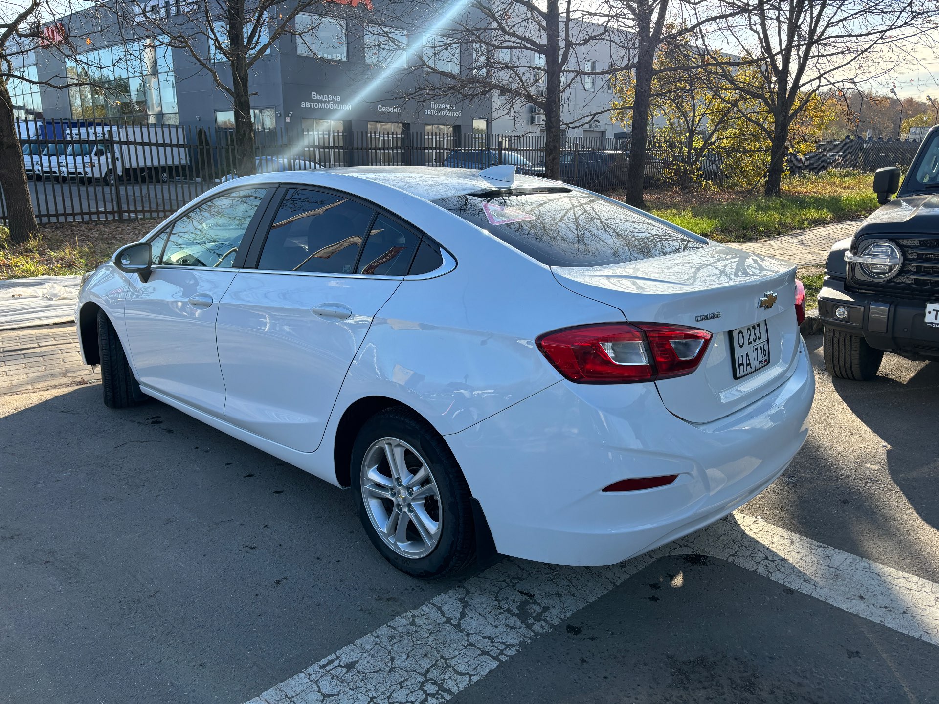 Chevrolet Cruze, 2018 — Снаружи