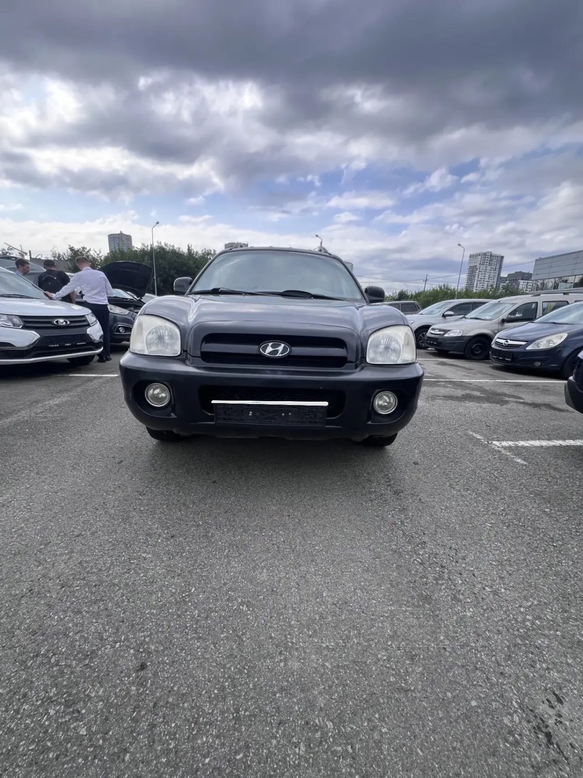 Hyundai Santa Fe, 2007 — Снаружи