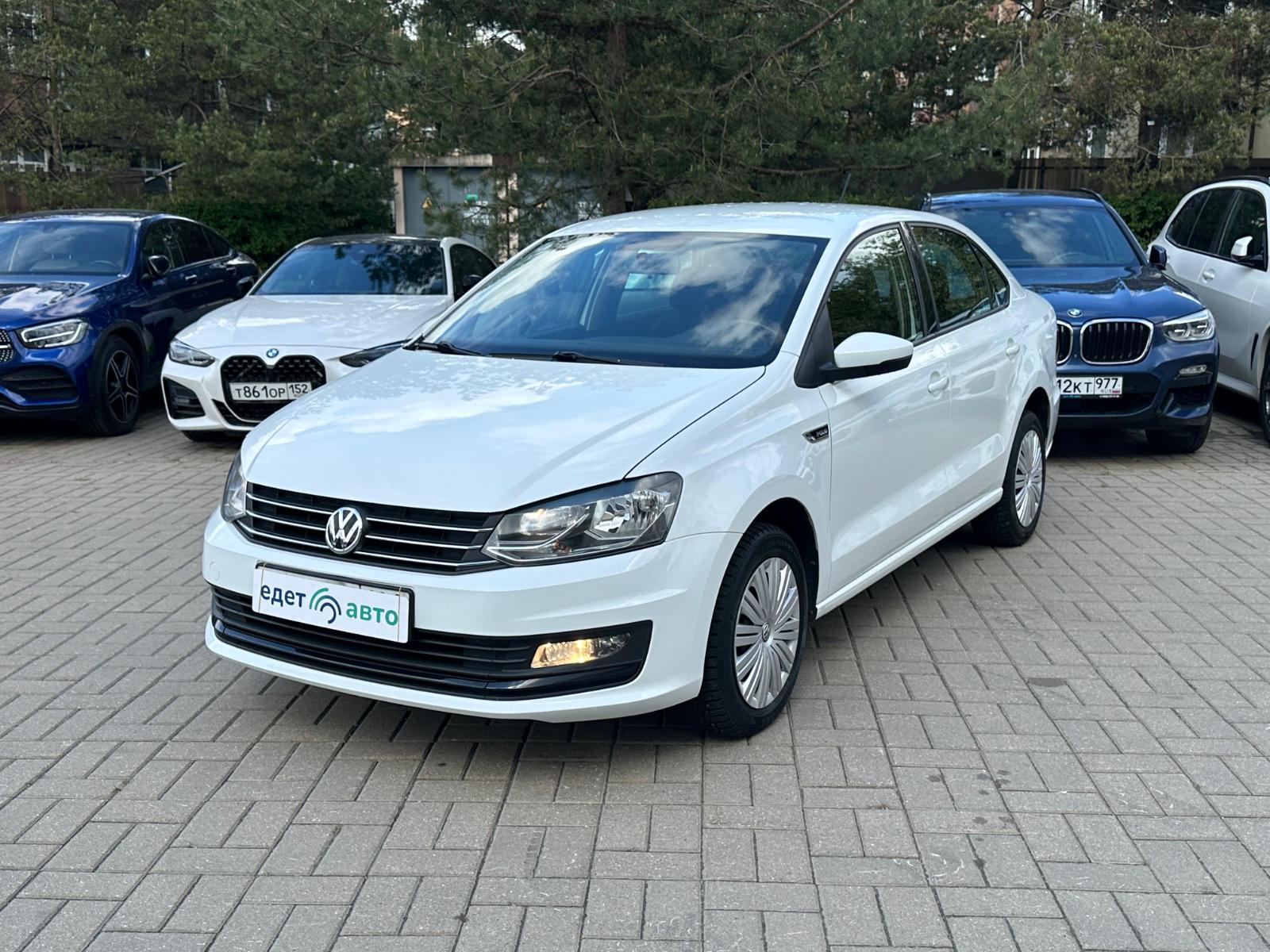 Volkswagen Polo 5 поколение [рестайлинг] 2020 — обложка