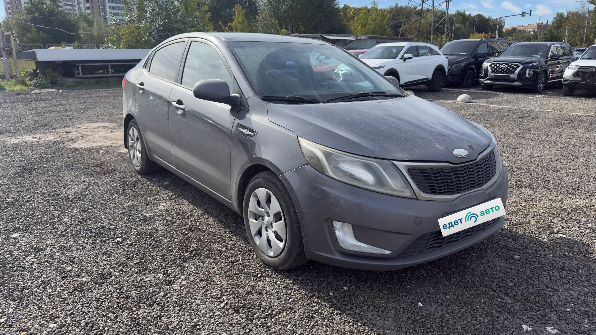 Kia Rio, 2013 — Снаружи