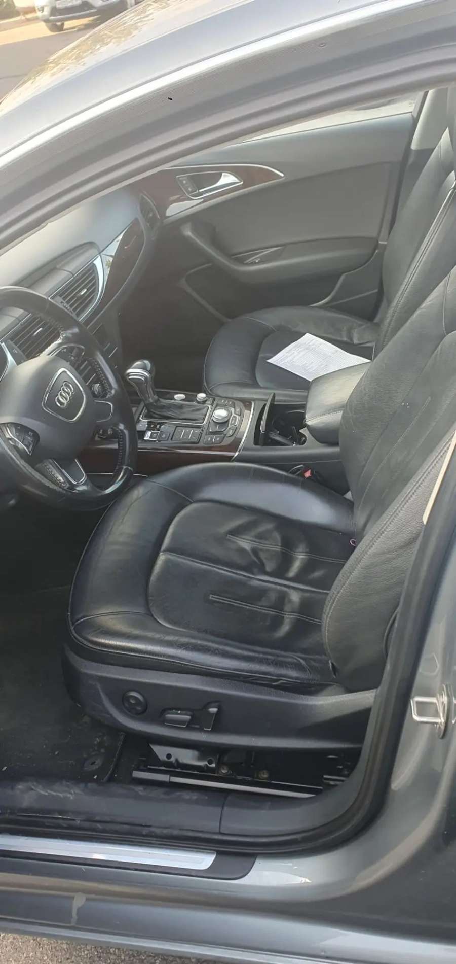 Audi A6, 2012 — Салон