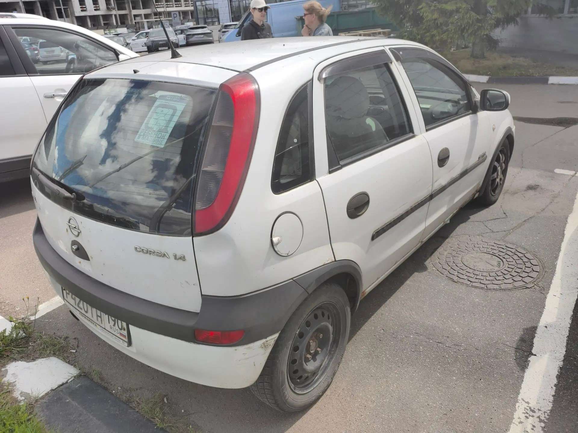 Opel Corsa, 2001 — Снаружи
