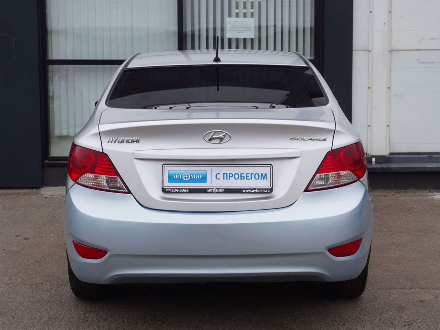 Hyundai Solaris, 2013 — Снаружи