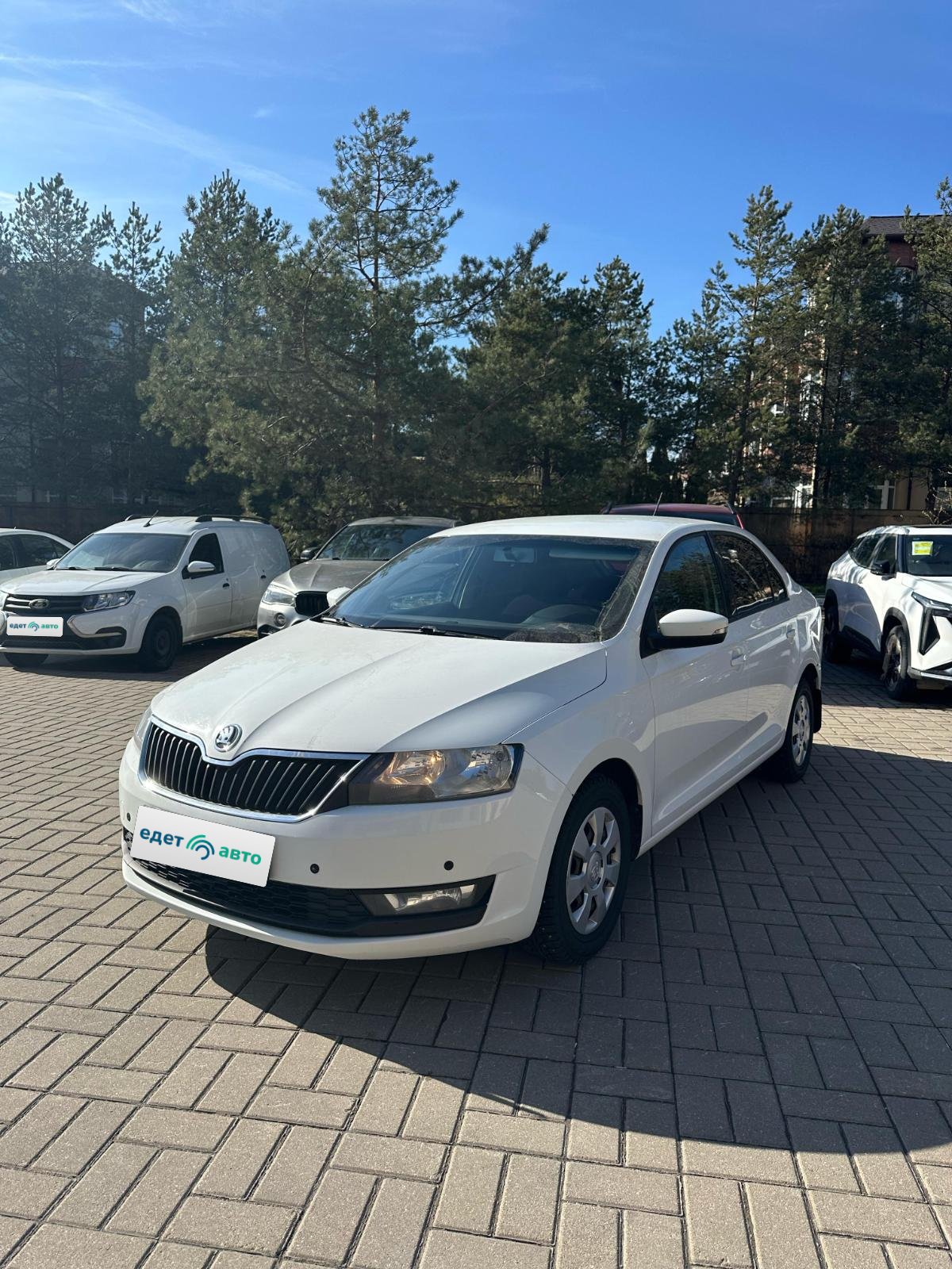 Skoda Rapid 1 поколение 2017 — обложка