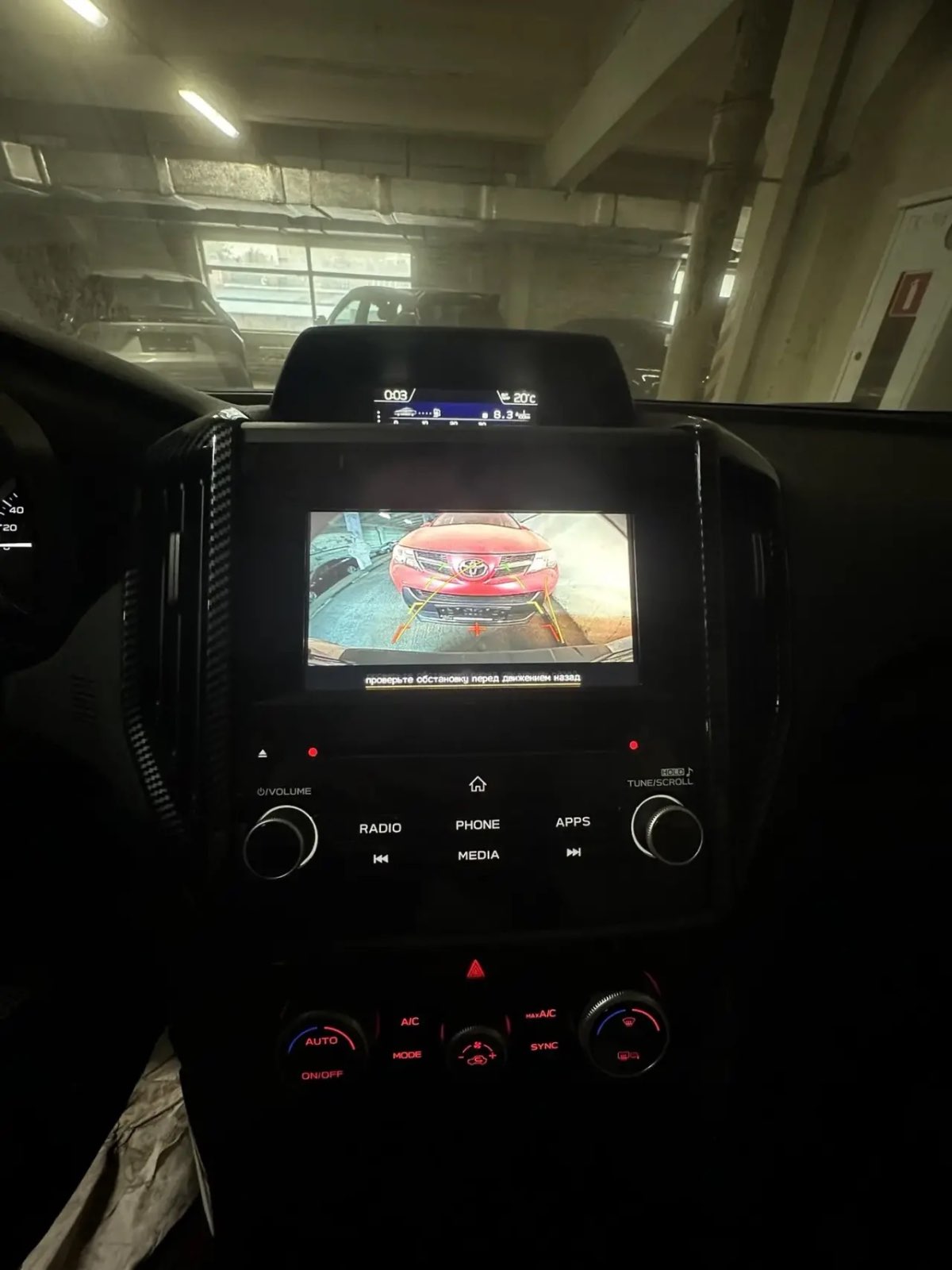 Subaru XV, 2018 — Салон