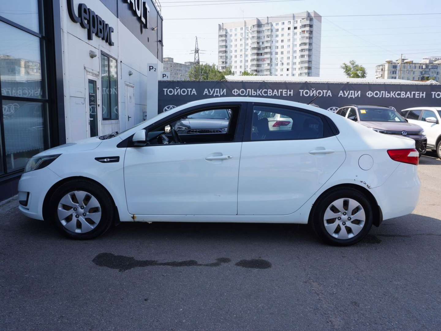 Kia Rio, 2013 — Снаружи