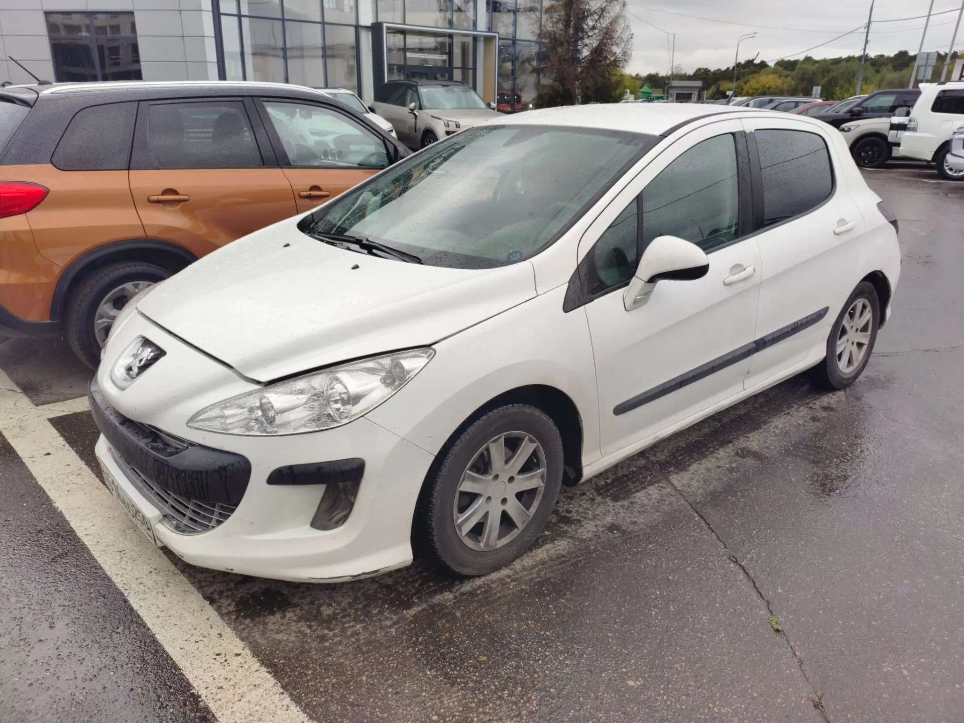 Peugeot 308, 2009 — Повреждения