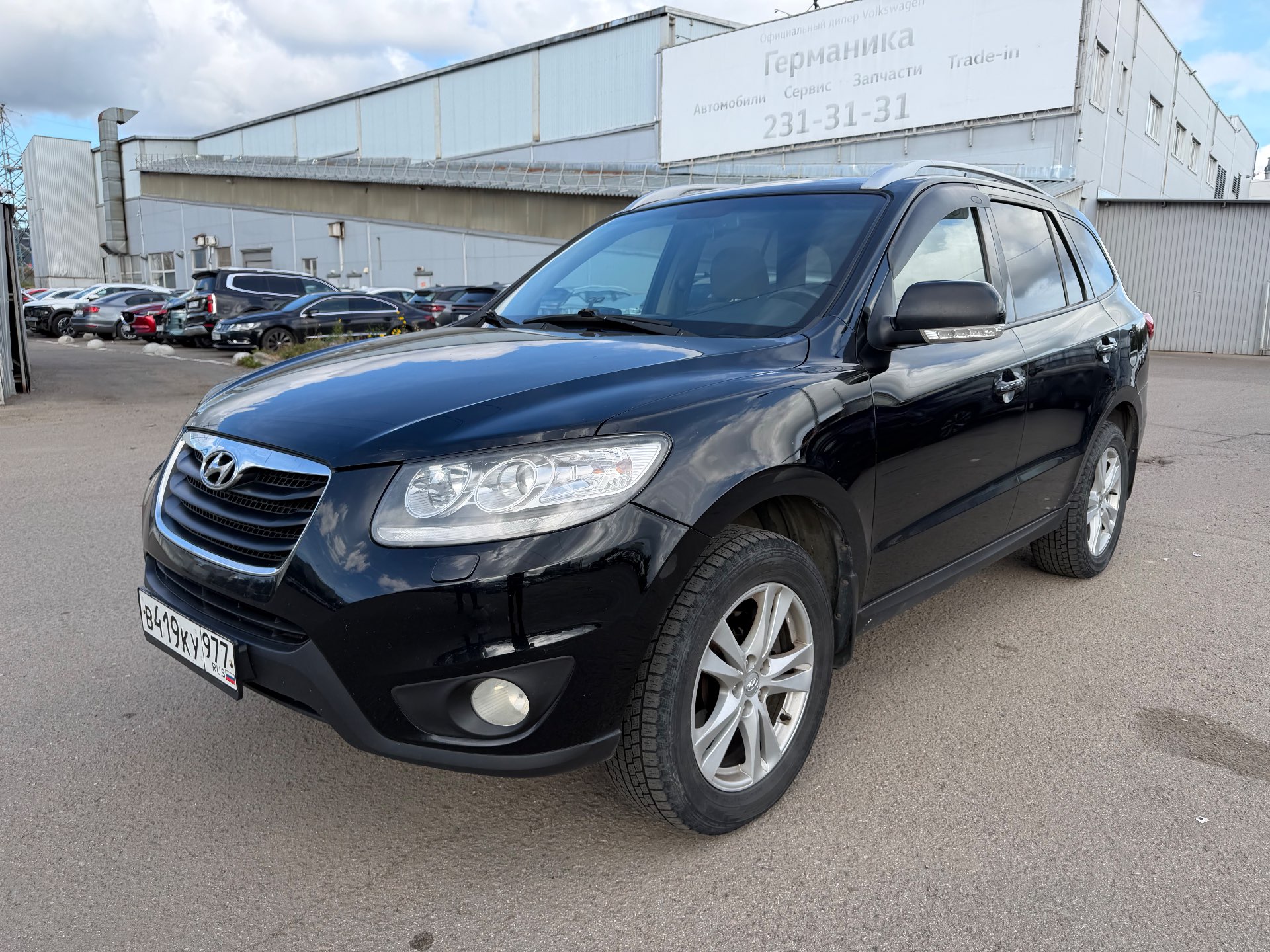 Hyundai Santa Fe, 2011 — Снаружи