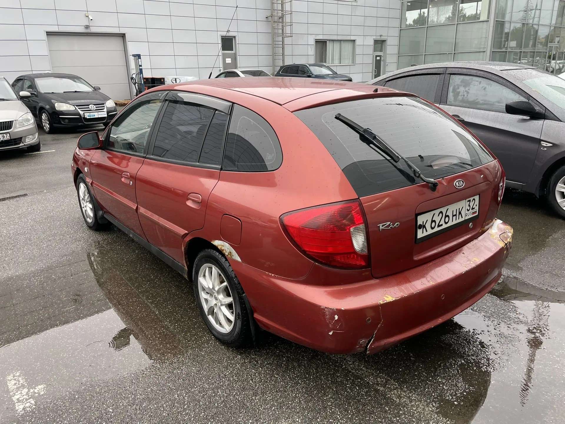 Kia Rio, 2004 — Снаружи