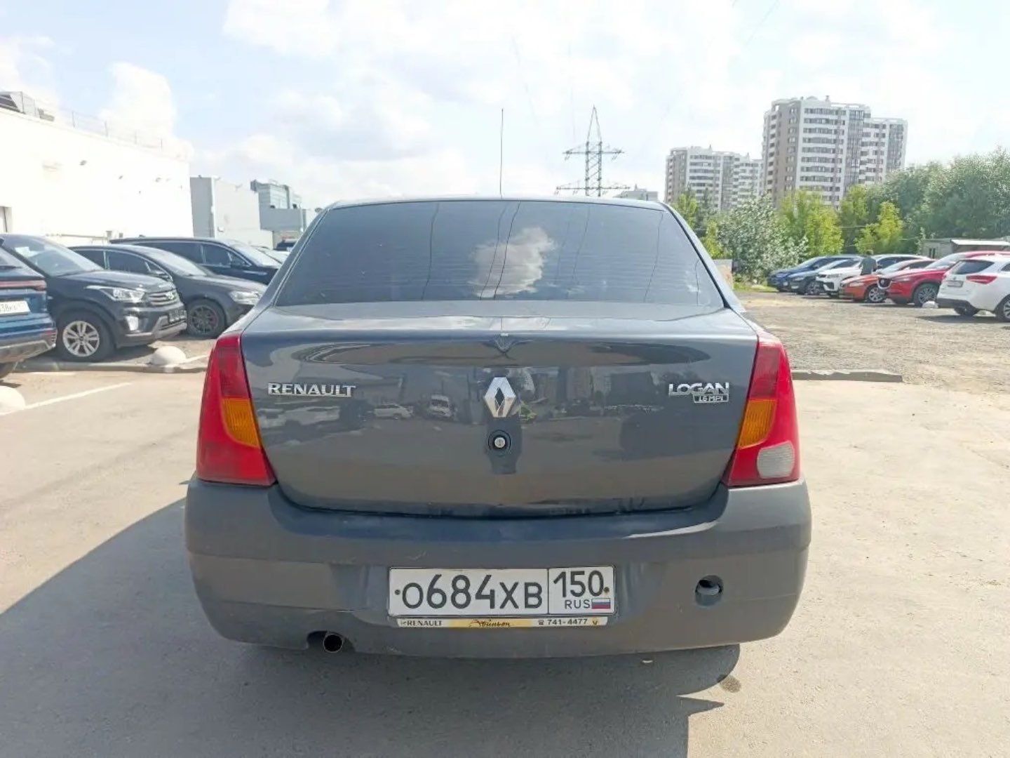 Renault Logan, 2009 — Снаружи