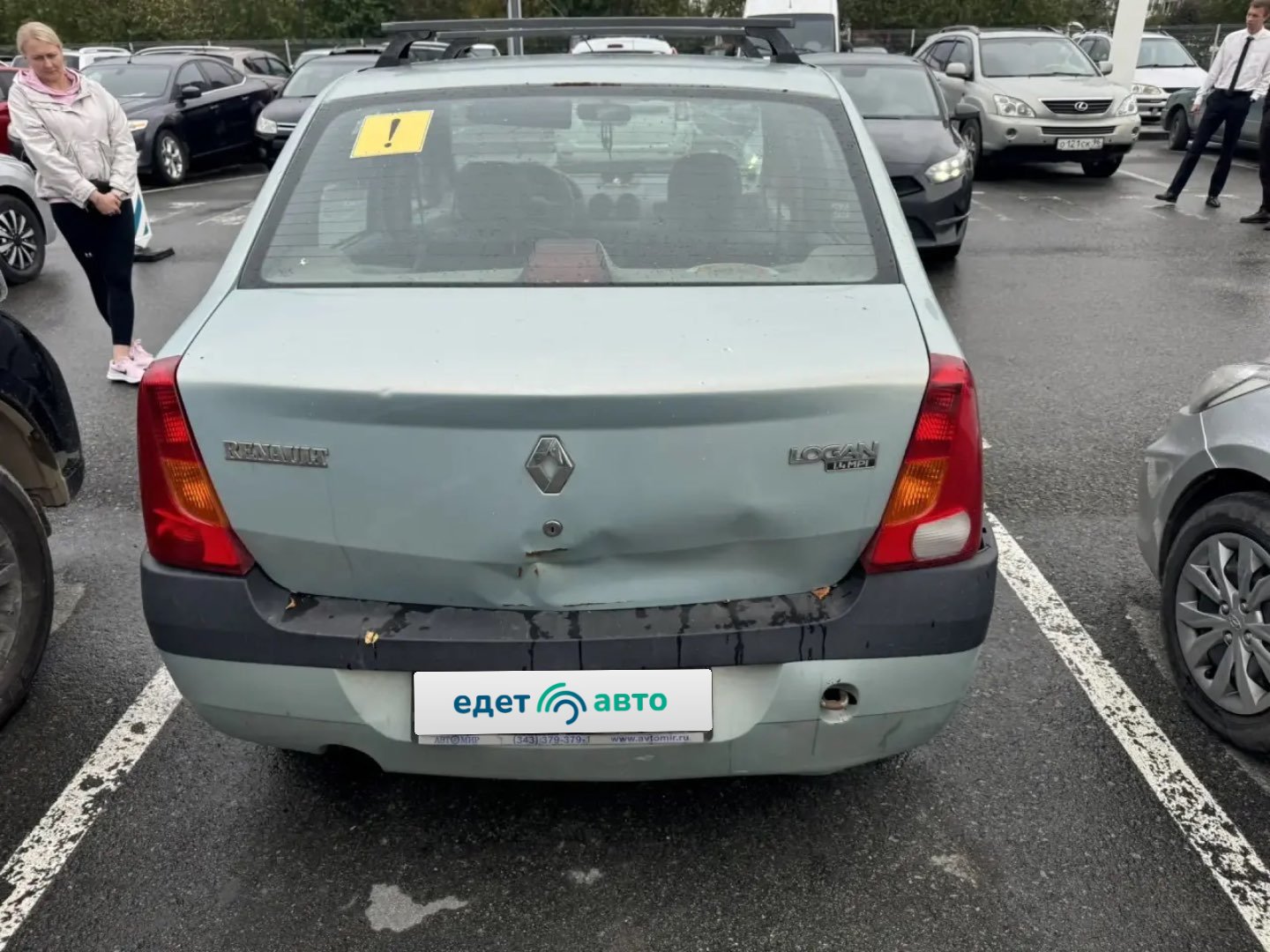 Renault Logan, 2006 — Снаружи