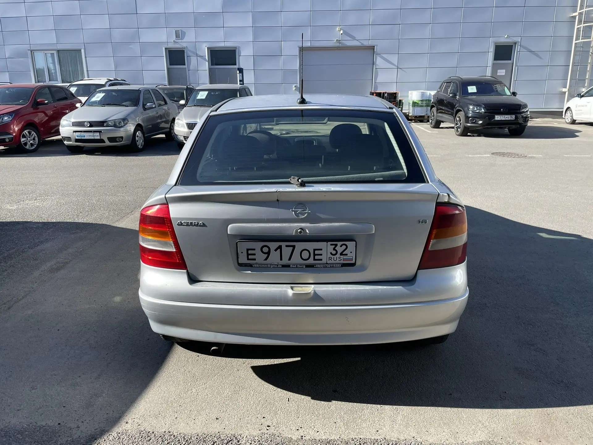 Opel Astra, 2002 — Снаружи