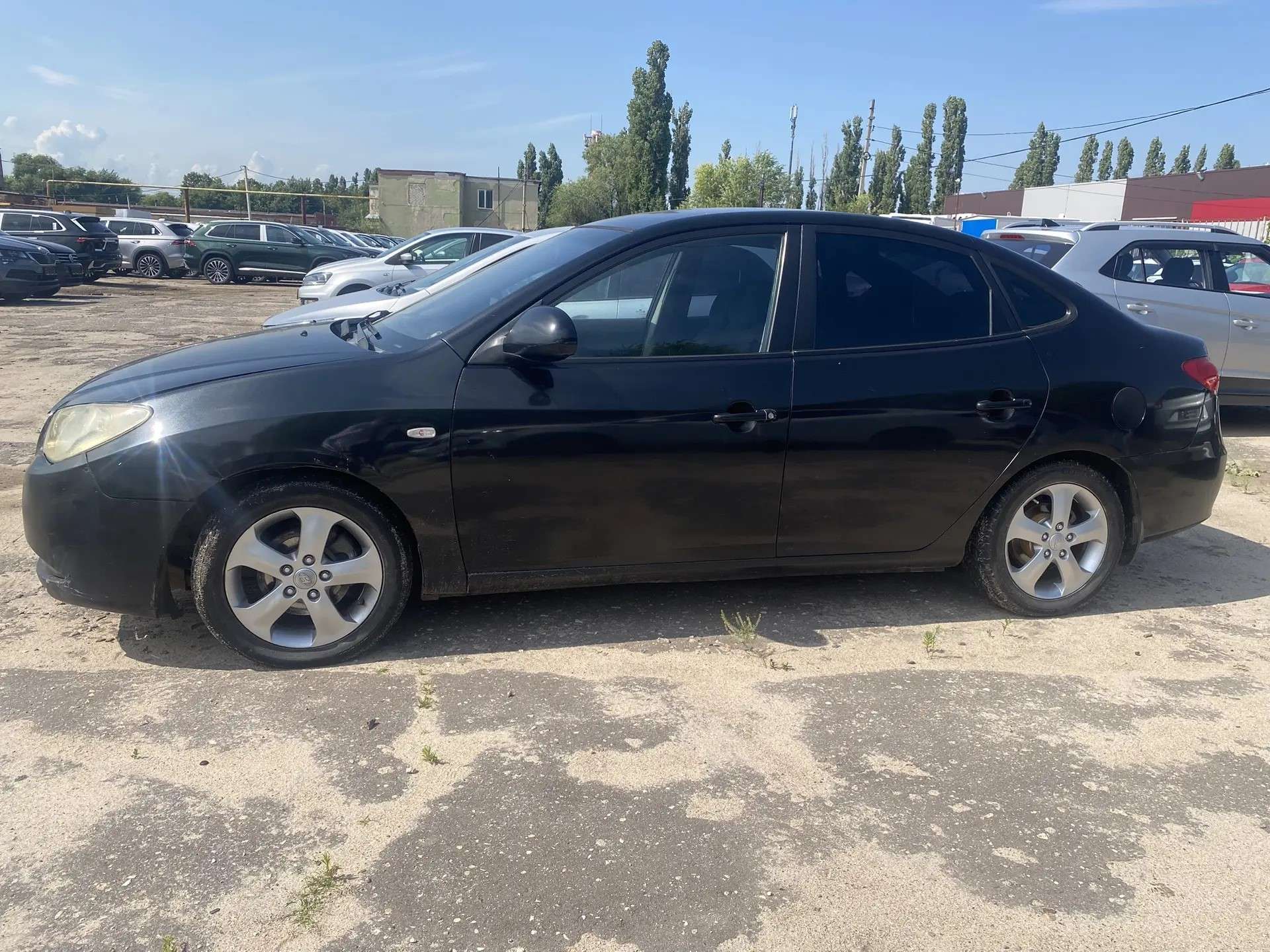 Hyundai Elantra, 2008 — Снаружи