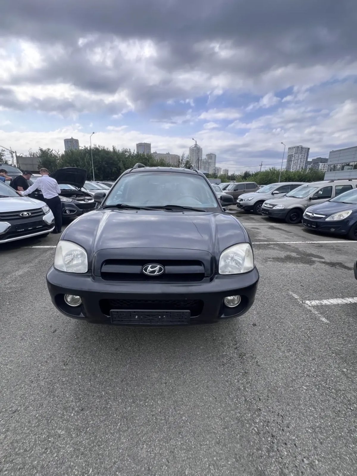 Hyundai Santa Fe, 2007 — Снаружи