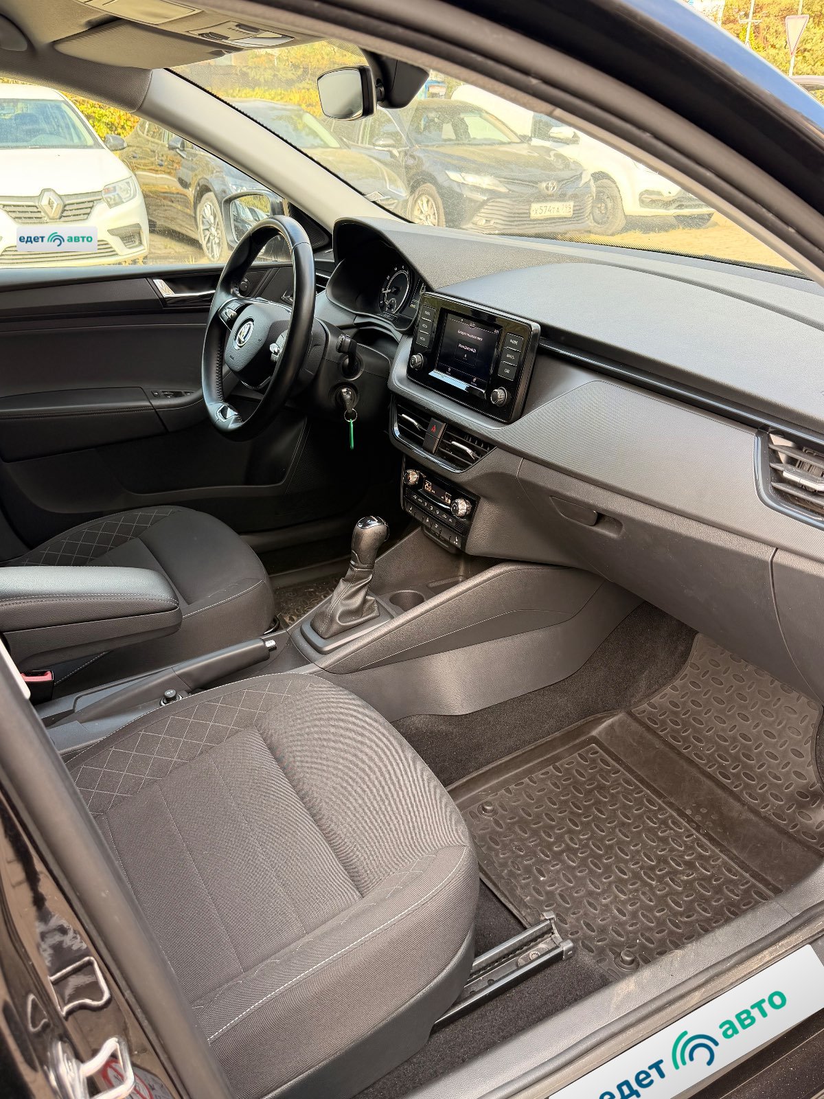 Skoda Rapid, 2021 — Салон