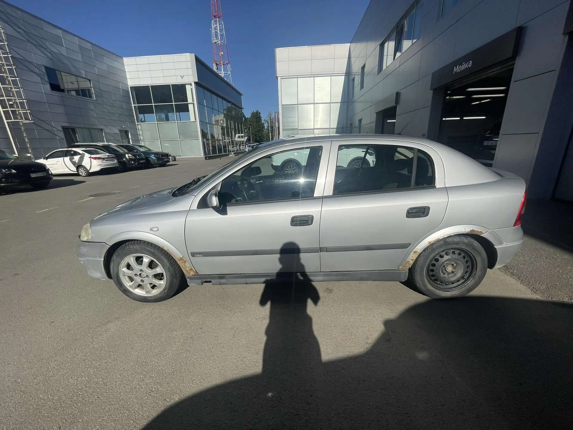 Opel Astra, 2002 — Снаружи