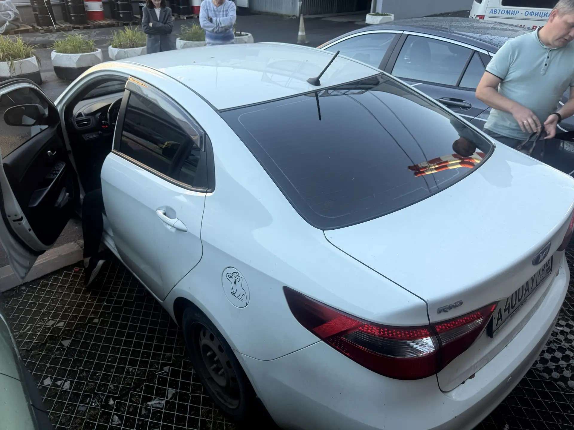 Kia Rio, 2014 — Снаружи