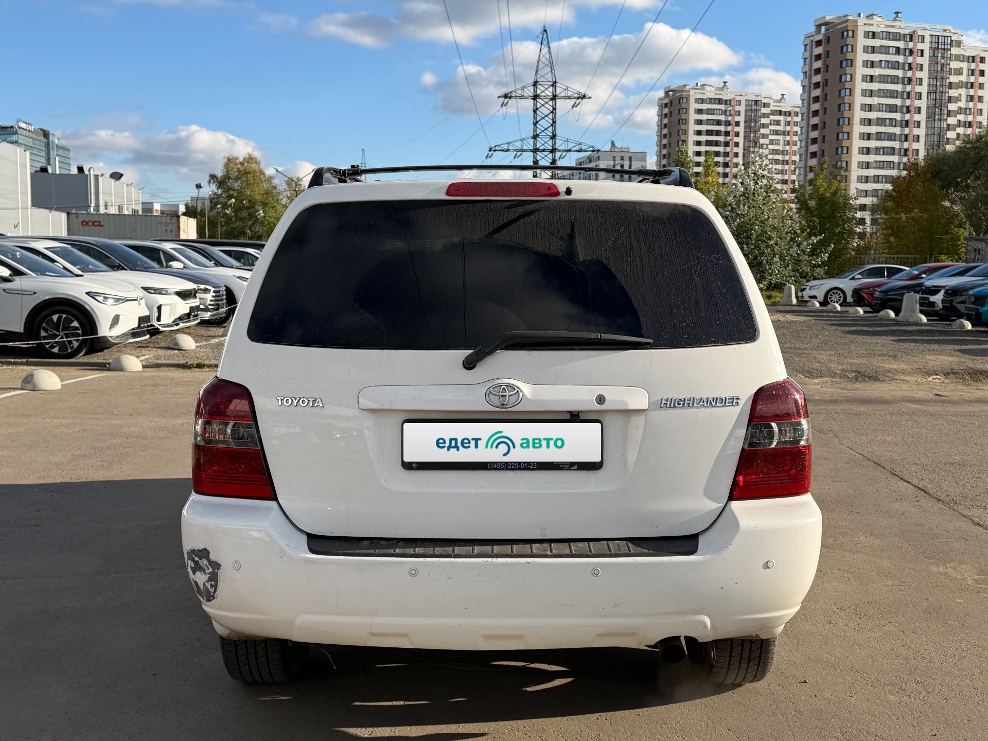 Toyota Highlander, 2005 — Снаружи