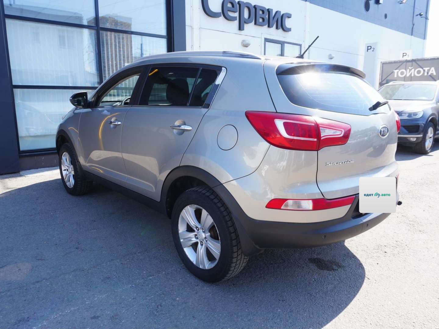 Kia Sportage, 2012 — Снаружи