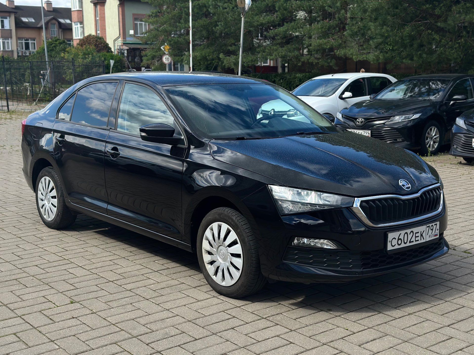 Skoda Rapid, 2021 — Снаружи
