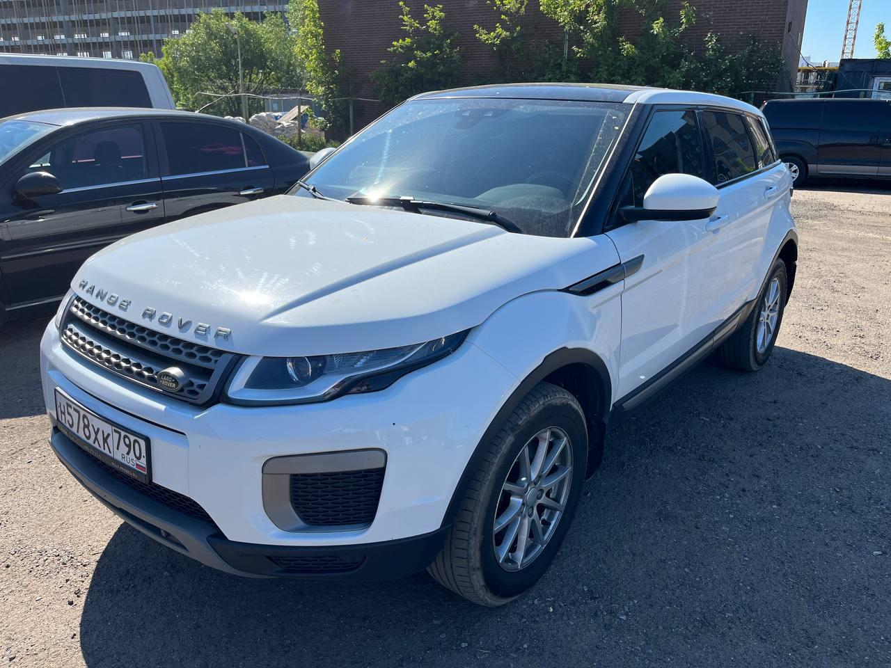 Land Rover Range Rover Evoque, 2016 — обложка