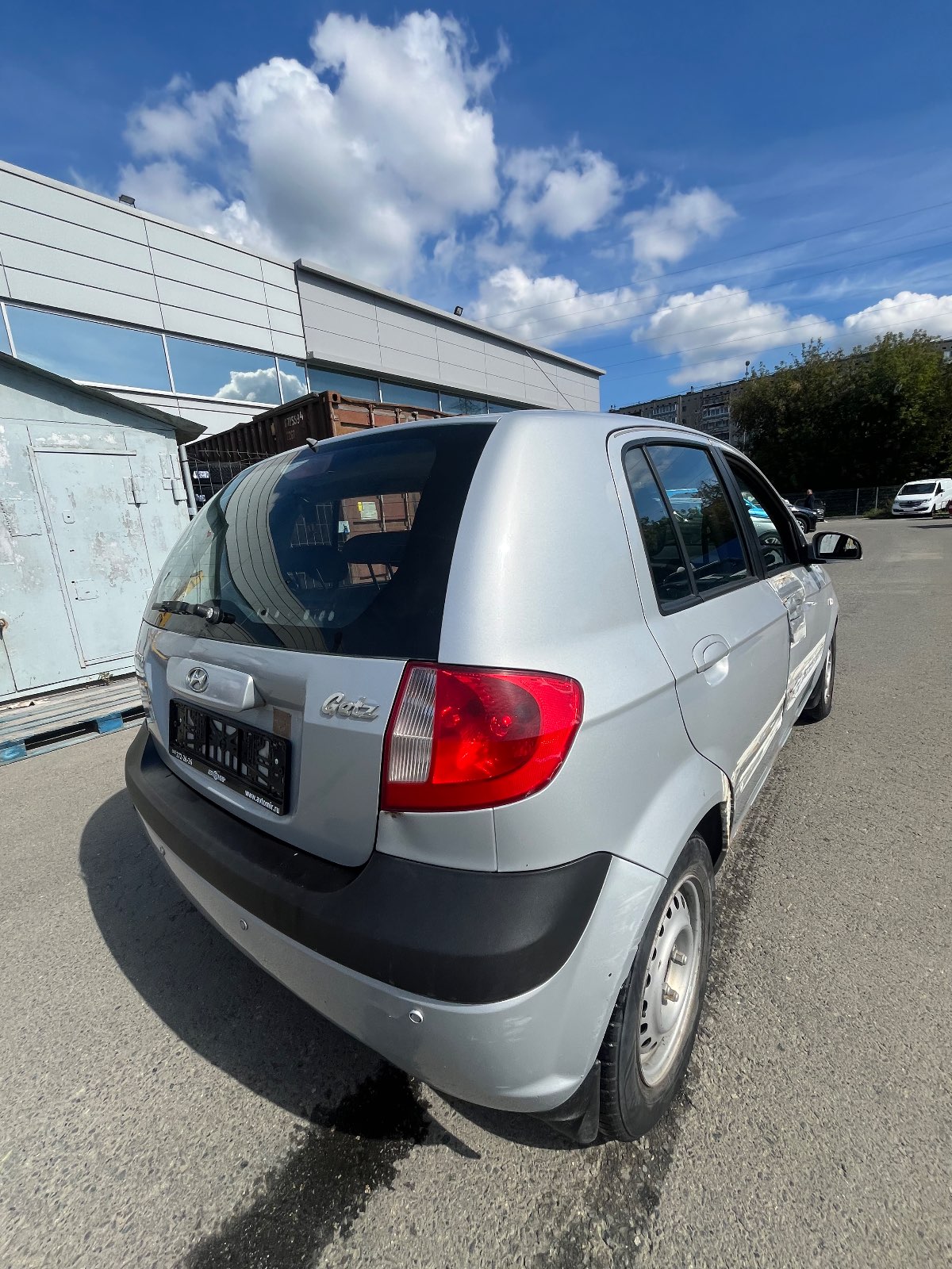 Hyundai Getz, 2007 — Снаружи