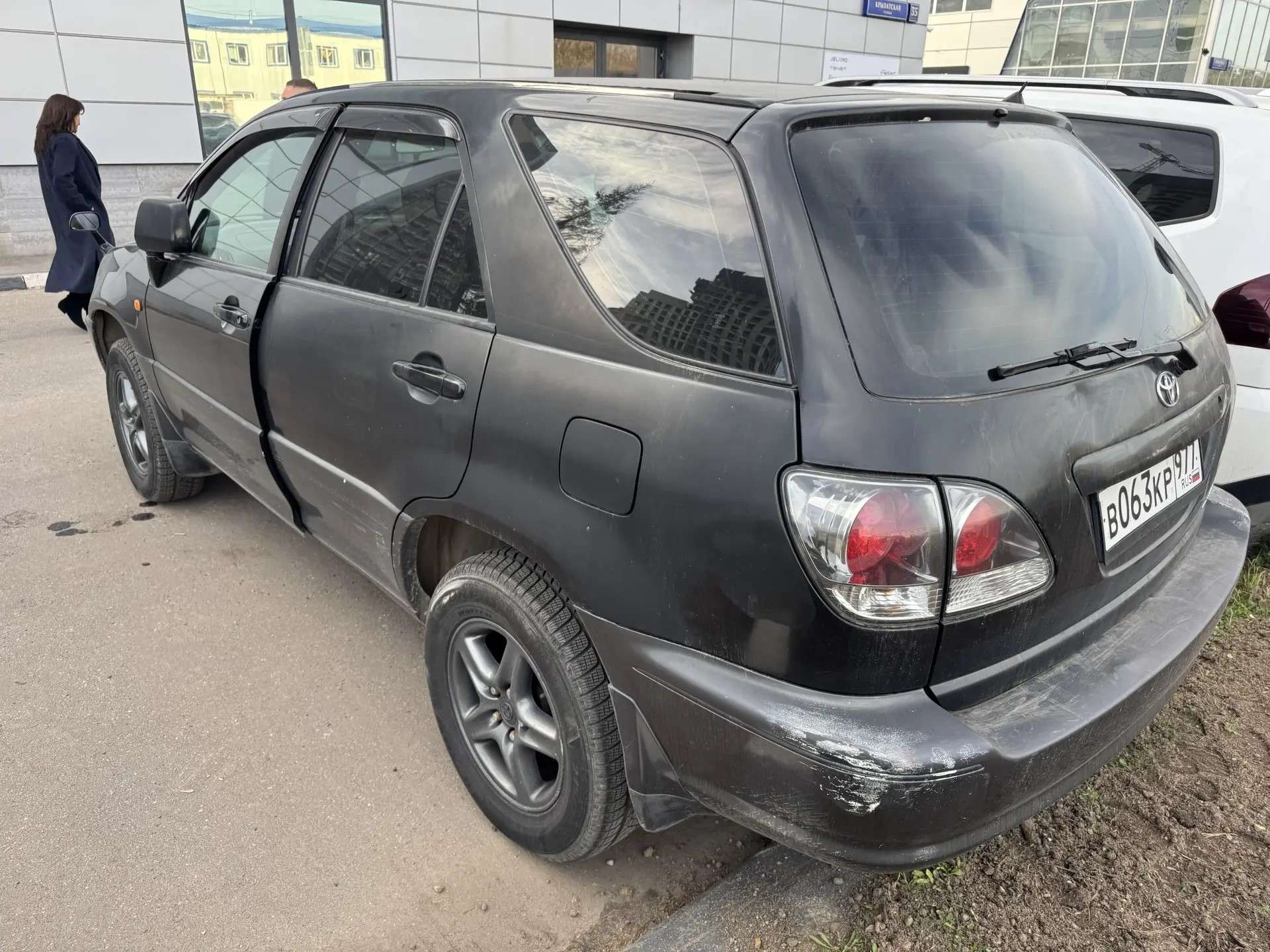 Toyota Harrier, 2001 — Снаружи