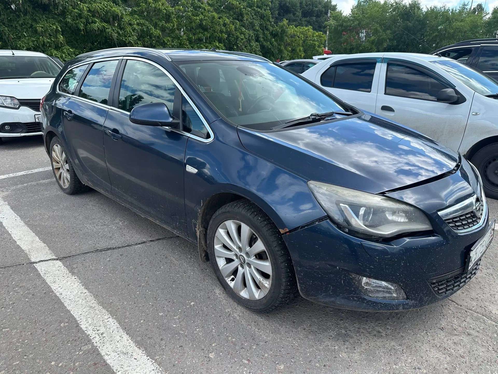Opel Astra, 2012 — Снаружи