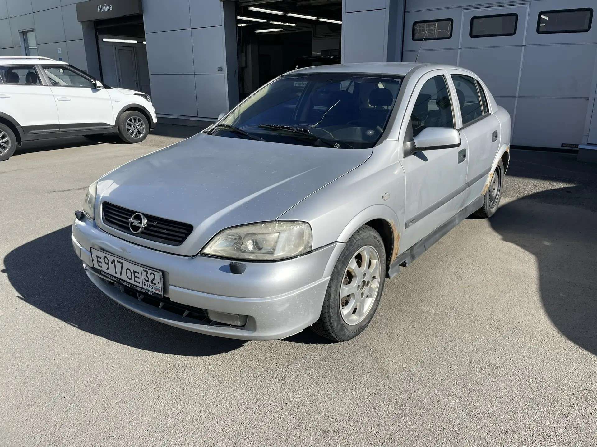 Opel Astra, 2002 — Снаружи