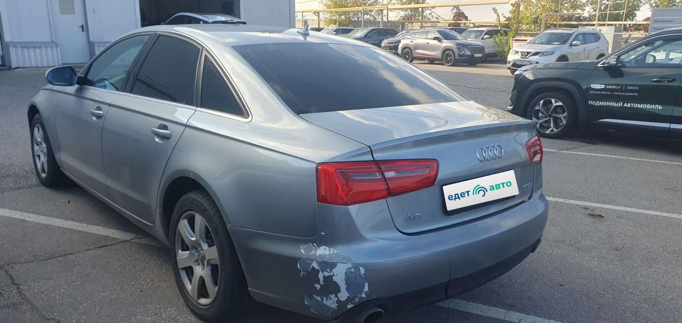 Audi A6, 2012 — Снаружи