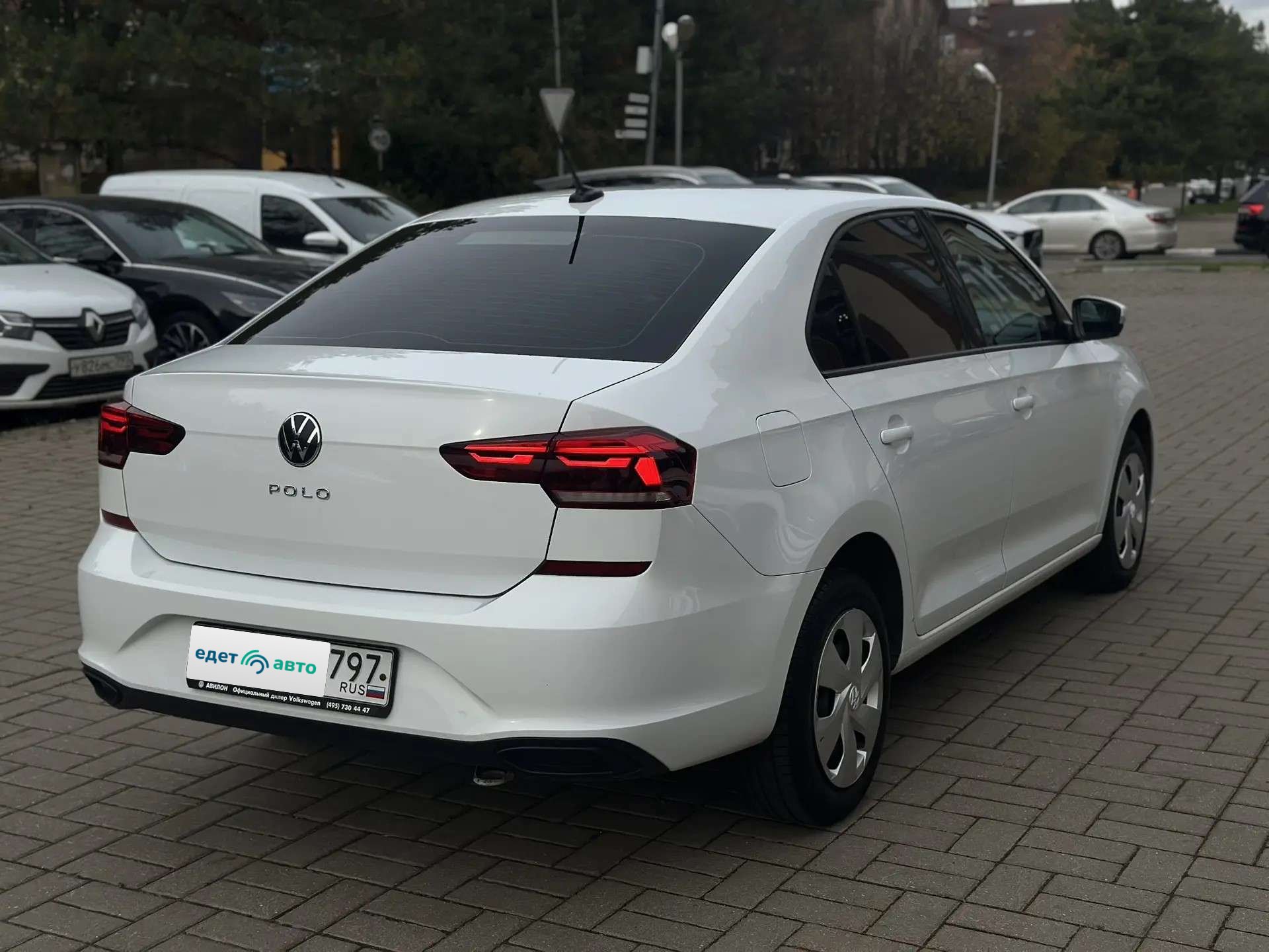 Volkswagen Polo, 2021 — Снаружи