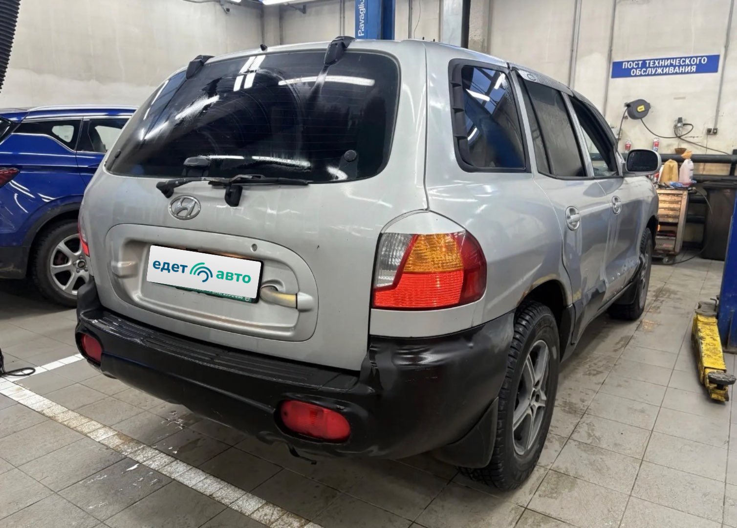Hyundai Santa Fe, 2002 — Снаружи