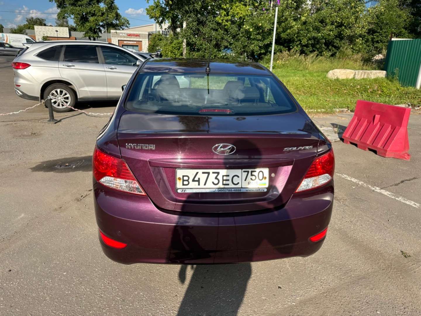 Hyundai Solaris, 2014 — Снаружи