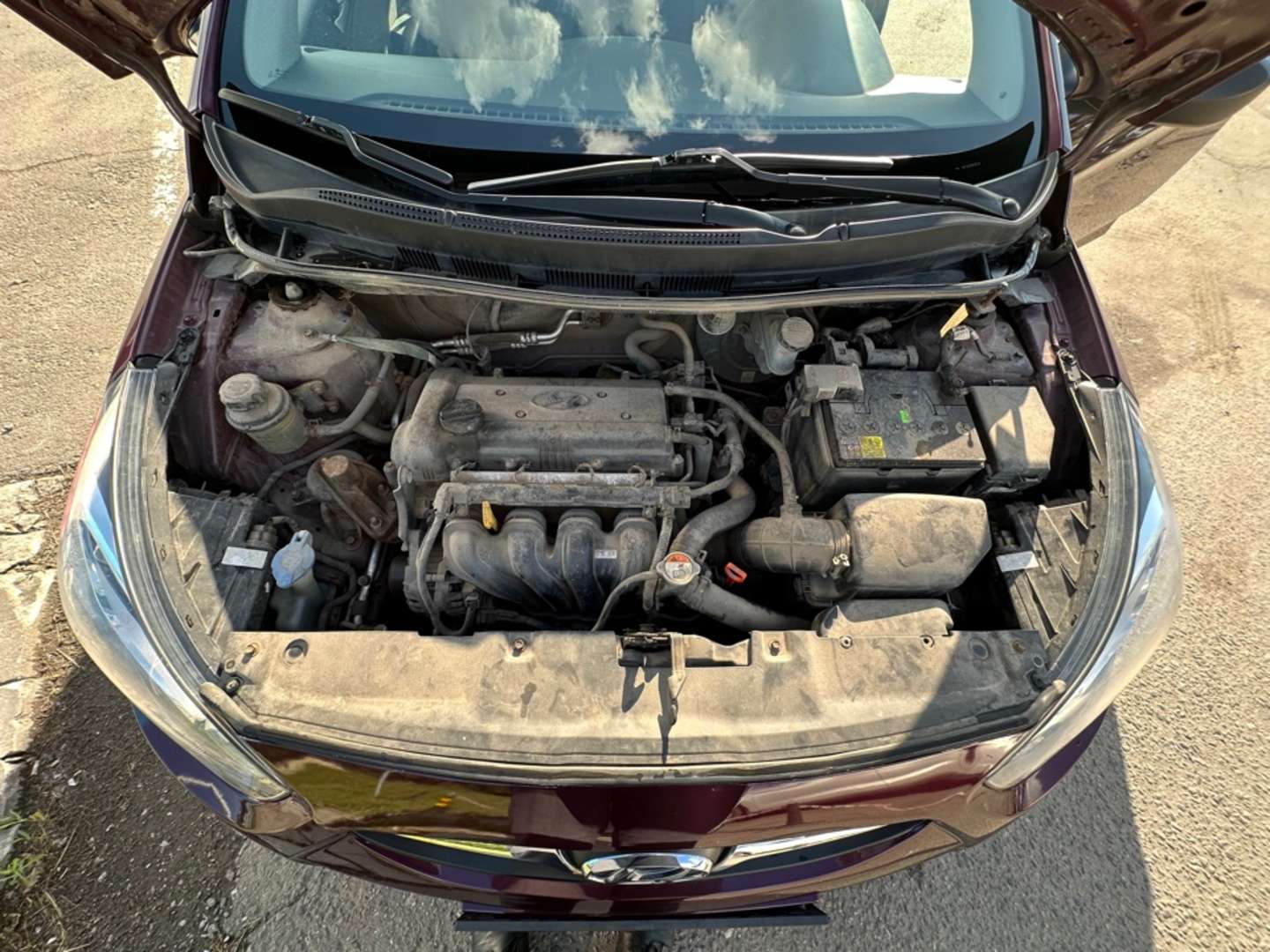 Hyundai Solaris, 2014 — Снаружи