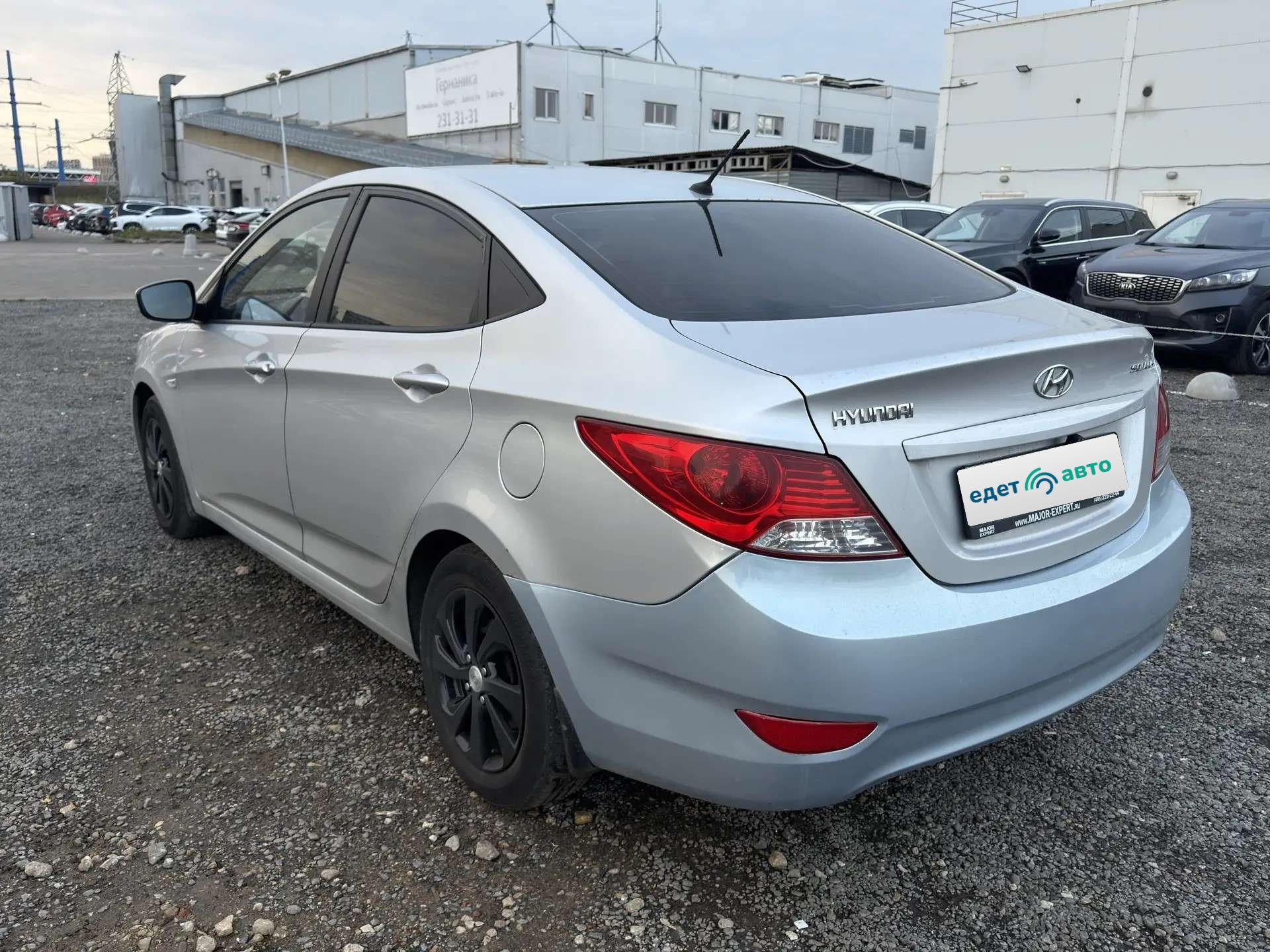 Hyundai Solaris, 2013 — Снаружи