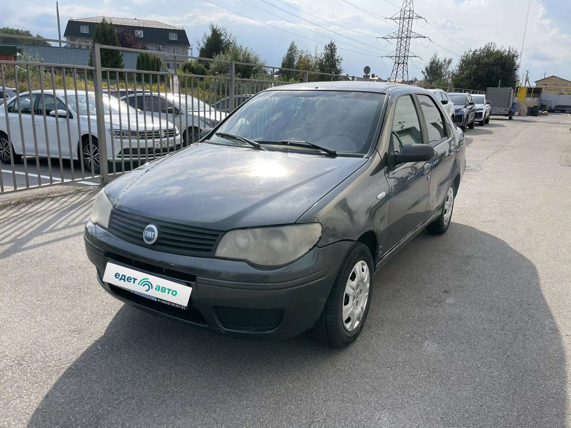 Fiat Albea, 2008 — Снаружи