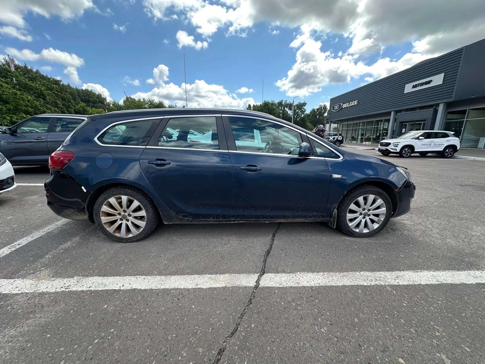 Opel Astra, 2012 — Снаружи