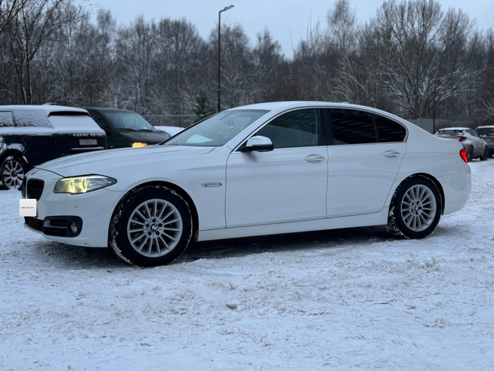 BMW 520d, f10, 2015 — обложка